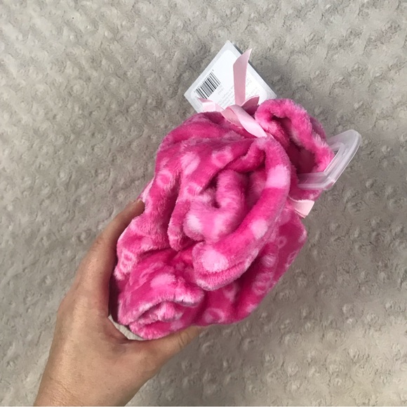 Le Bebe Favorite Elephant Baby Blanket Pink Yellow Tiara Princess Polka Dots NEW - Picture 7 of 7